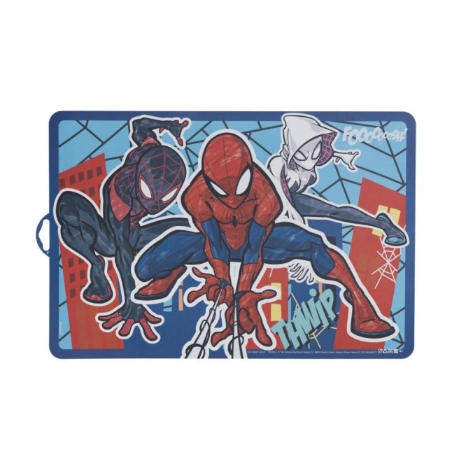 EASY OFFSET PLACEMAT SPIDERMAN MOB RULES