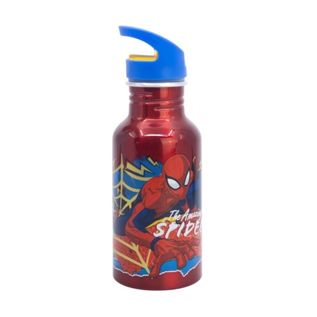 NEVADA ALUMINIUM SIPPER BOTTLE 545 ML SPIDERMAN MOVING TARGET