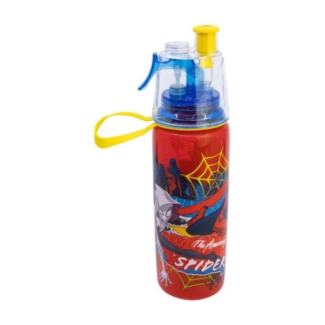 SPRAYER DRINK BOTTLE 575 ML SPIDERMAN MOVING TARGET