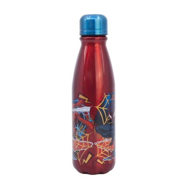 DAILY ALUMINIUM BOTTLE 600 ML SPIDERMAN MOVING TARGET