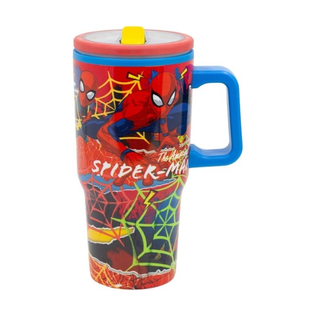 COOL EASY DW SIPPER MUG 640 ML SPIDERMAN MOVING TARGET