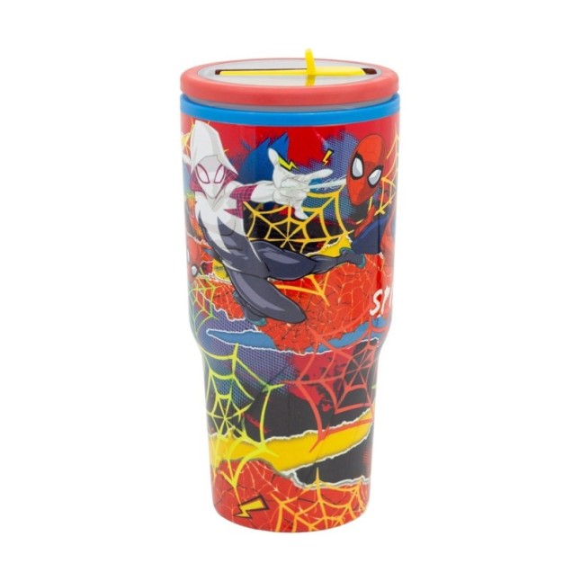 COOL EASY DW SIPPER MUG 640 ML SPIDERMAN MOVING TARGET