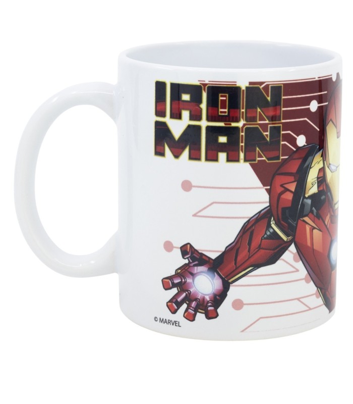 CERAMIC SB MUG 11 OZ IN BOX AVENGERS IRONMAN FLYING STAR
