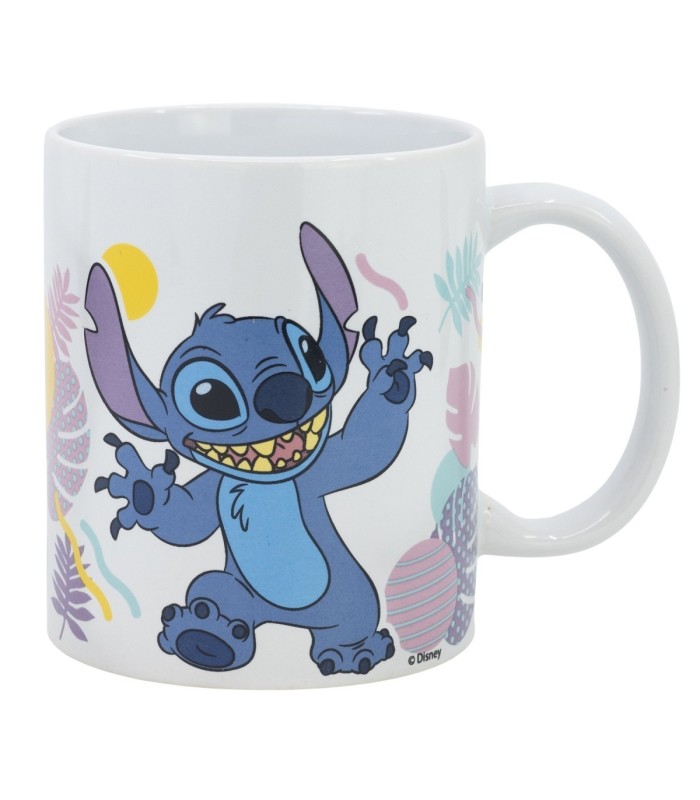 CERAMIC SB MUG 11 OZ IN BOX STITCH HAWAIAN FLOWER