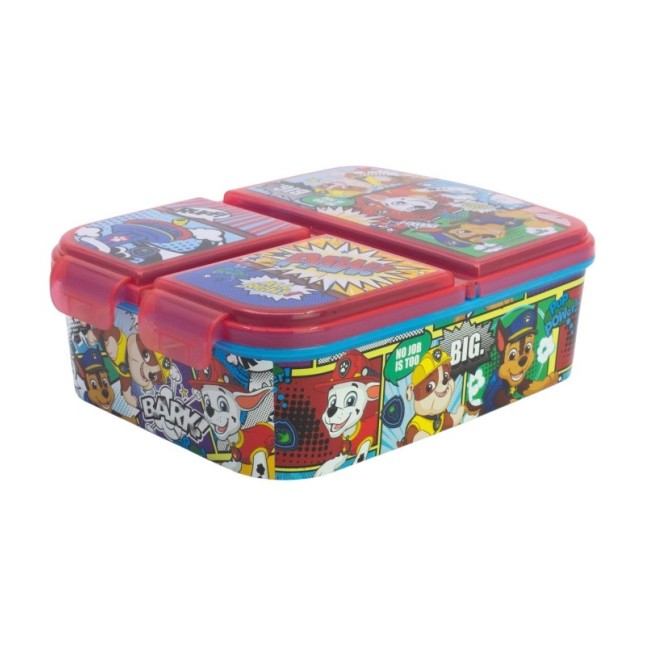 MULTI COMPARTMENT SANDWICH BOX PAW PATROL COMIC
