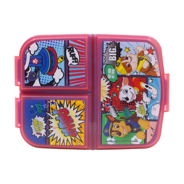 MULTI COMPARTMENT SANDWICH BOX PAW PATROL COMIC