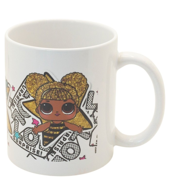 CERAMIC SB MUG 11 OZ IN BOX LOL SURPRISE ROCK ON