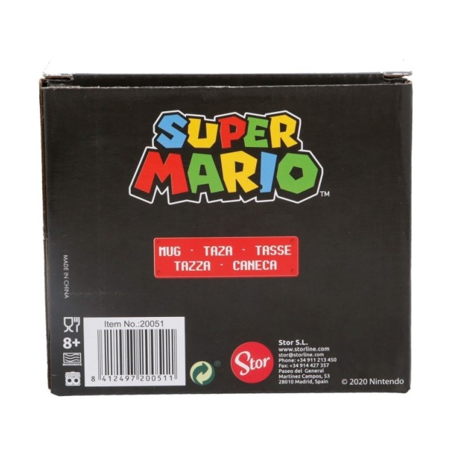CERAMIC MUG 11 OZ IN GIFT BOX SUPER MARIO