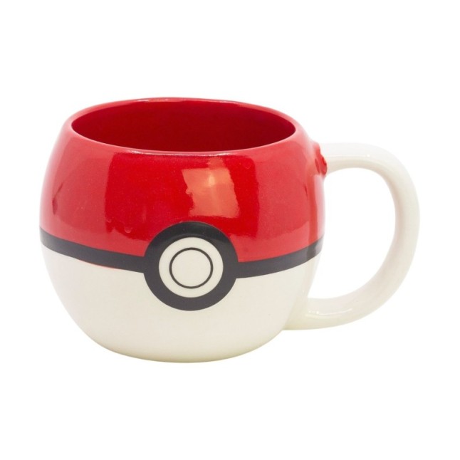 CERAMIC 3D MUG 15 OZ IN GIFT BOX POKEMON POKEBALL