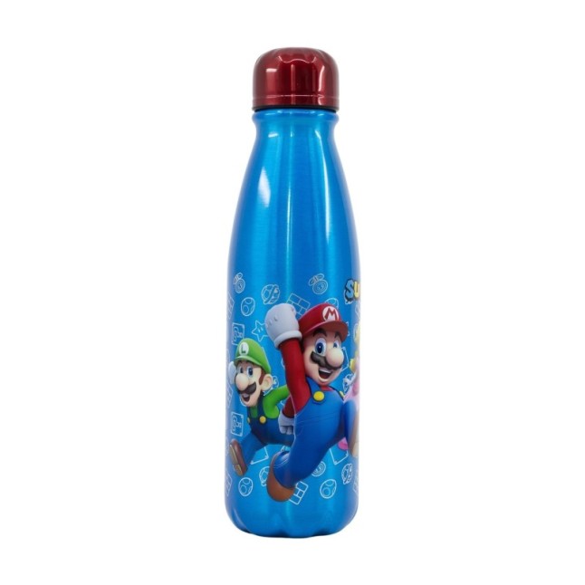 DAILY ALUMINIUM BOTTLE 600 ML SUPER MARIO