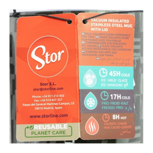 DW INSULATED STAINLESS STEEL XL RAMBLER MUG 940 ML MINECRAFT SQUARED PATTERN