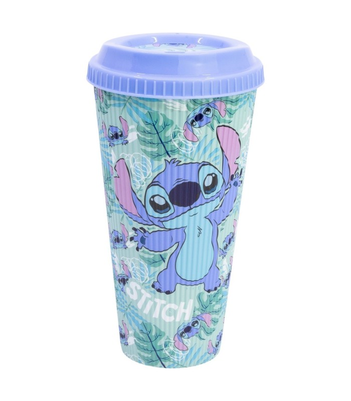 GROOVED PP COFFEE TUMBLER 790 ML STITCH ALOHA