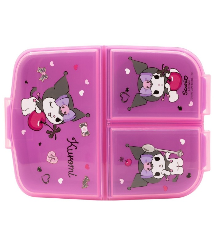 MULTI COMPARTMENT SANDWICH BOX KUROMI