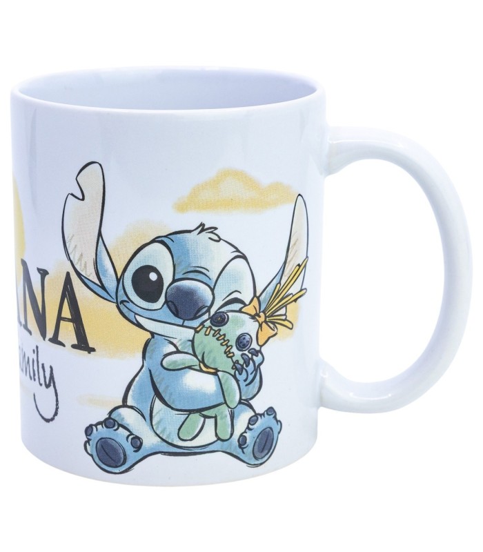CERAMIC MUG 11 OZ IN GIFT BOX STITCH & ANGEL OHANA