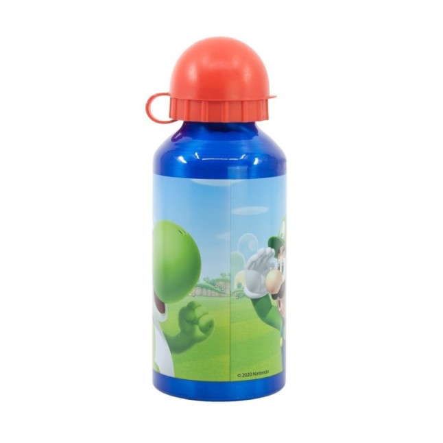 ALUMINIUM BOTTLE 400 ML SUPER MARIO