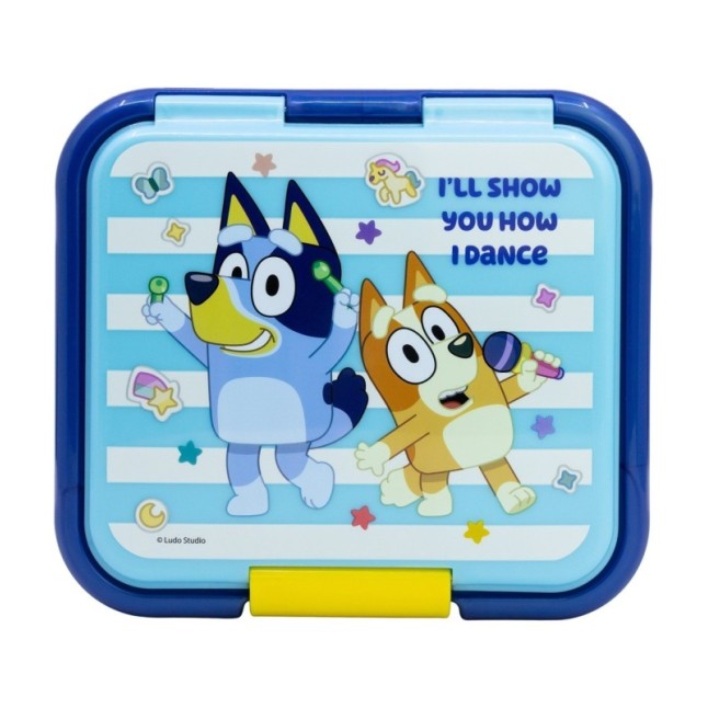 SUPREME MULTI COMPARTMENT SANDWICH BOX BLUEY