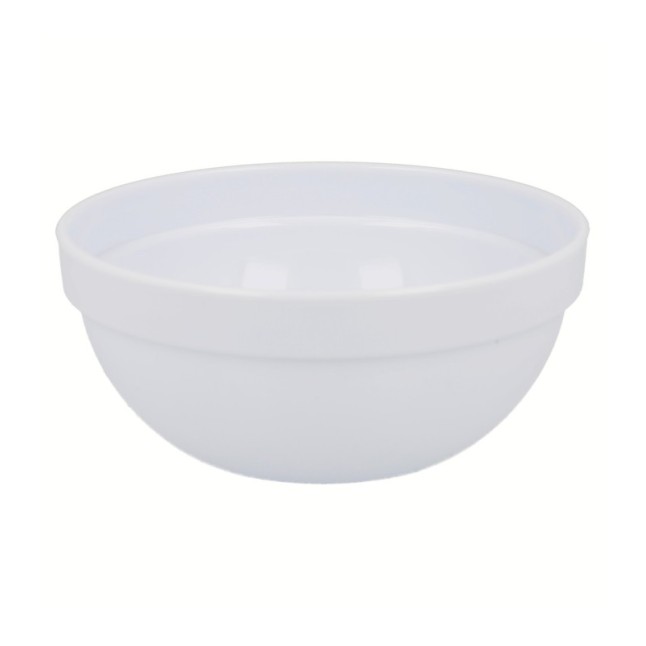 PC WHITE  BOWL 120 MM