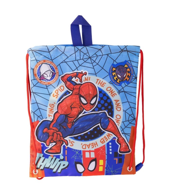 DRAWSTRING LUNCH BAG SPIDERMAN MOB RULES