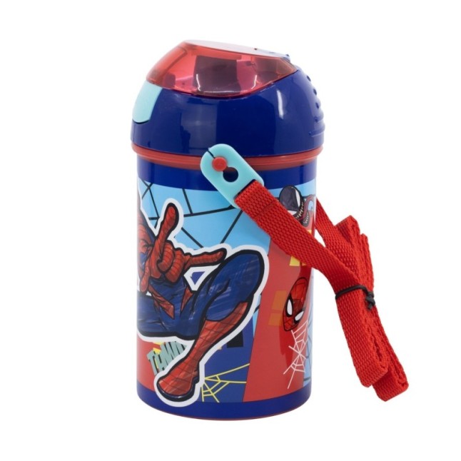 POP UP CANTEEN 450 ML SPIDERMAN MOB RULES
