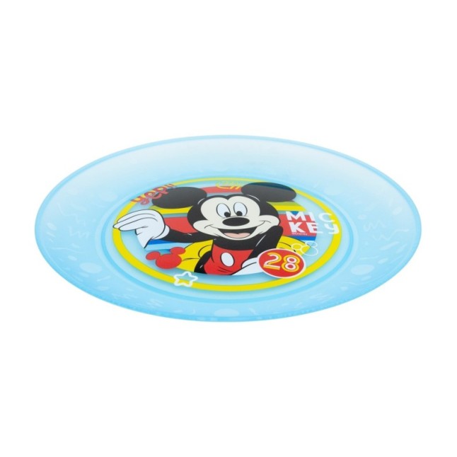 JOY 4 PCS PP PLATE SET MICKEY