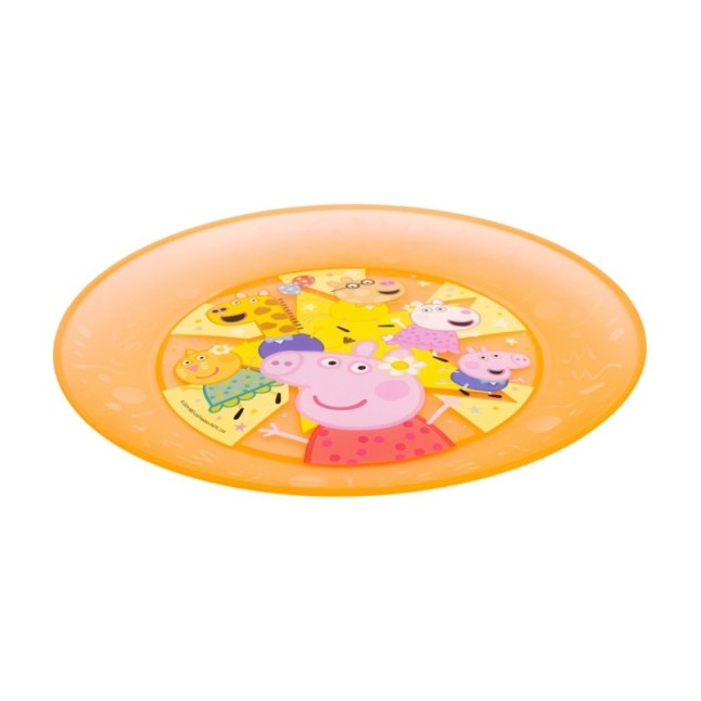 JOY 4 PCS PP PLATE SET PEPPA PIG