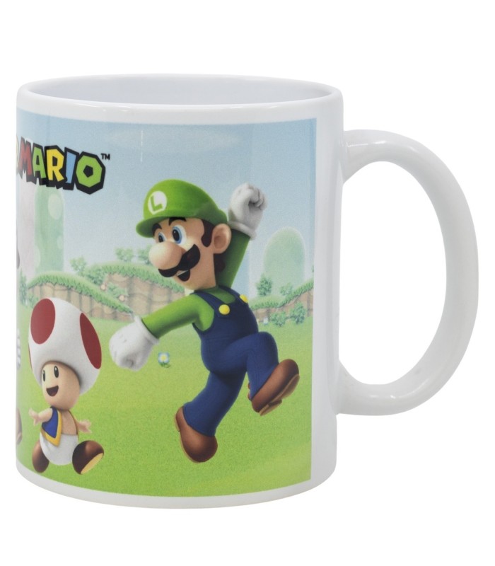 CERAMIC SB MUG 11 OZ IN BOX SUPER MARIO DESIGN ON OUR WAY