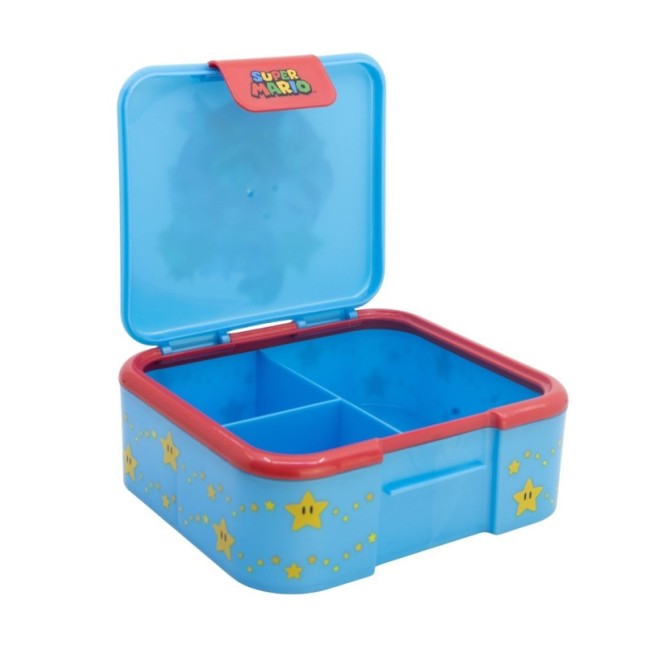 SUPREME MULTI COMPARTMENT SANDWICH BOX SUPER MARIO
