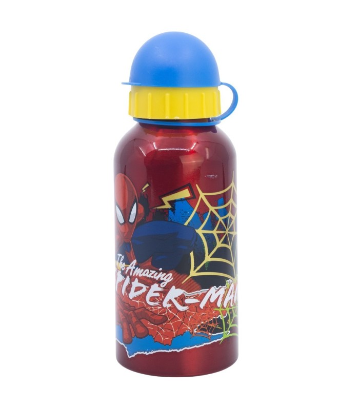 ALUMINIUM BOTTLE 400 ML SPIDERMAN MOVING TARGET