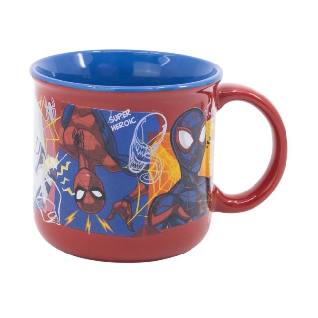 FULL DECO CERAMIC MUG 12 OZ IN GIFT BOX  SPIDERMAN