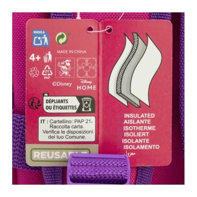 INSULATED LUNCH BAG WITH STRAPS MINNIE BOLD FLORALS