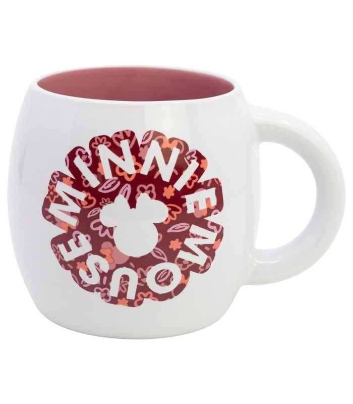 CERAMIC GLOBE MUG 13 OZ IN GIFT BOX MINNIE MOUSE CHERRYLICIOUS