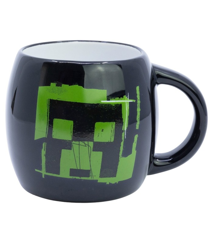 CERAMIC GLOBE MUG 13 OZ IN GIFT BOX MINECRAFT ICONICMONO