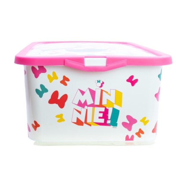 STORAGE CLICK BOX 13 L MINNIE EDGY BOWS
