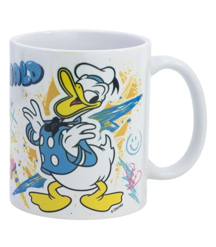 CERAMIC SB MUG 11 OZ IN BOX DONALD DAISY GRAFFITI