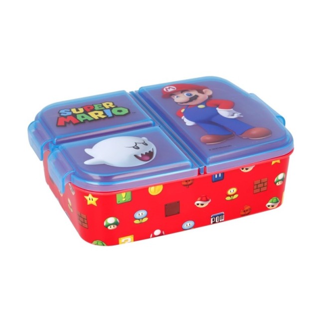 MULTI COMPARTMENT SANDWICH BOX SUPER MARIO BOX