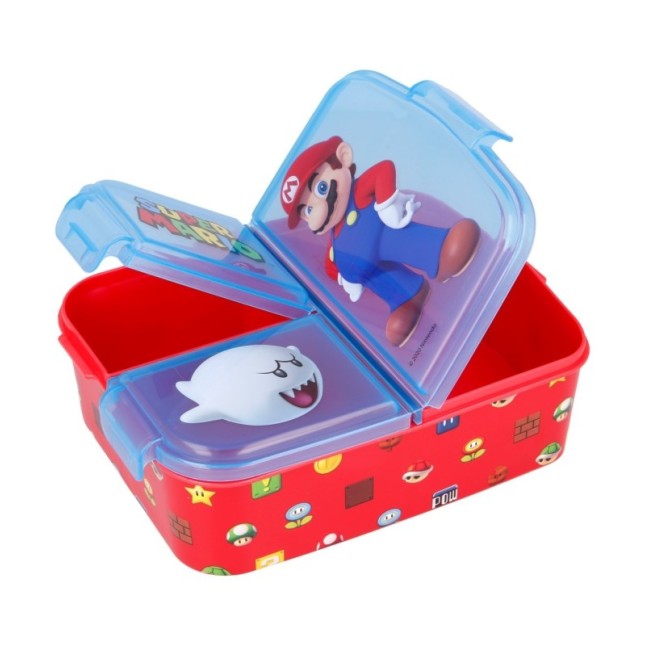 MULTI COMPARTMENT SANDWICH BOX SUPER MARIO BOX