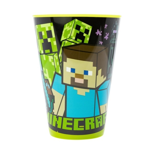 LARGE EASY PP TUMBLER 430 ML MINECRAFT