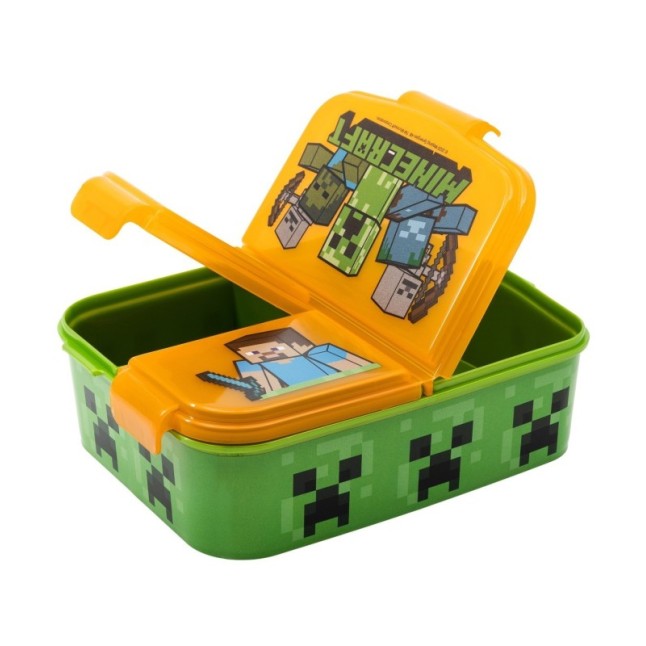 MULTI COMPARTMENT SANDWICH BOX MINECRAFT
