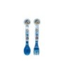 2 PCS PP CUTLERY (SPOON AND FORK) SET IN POLYBAG SONIC