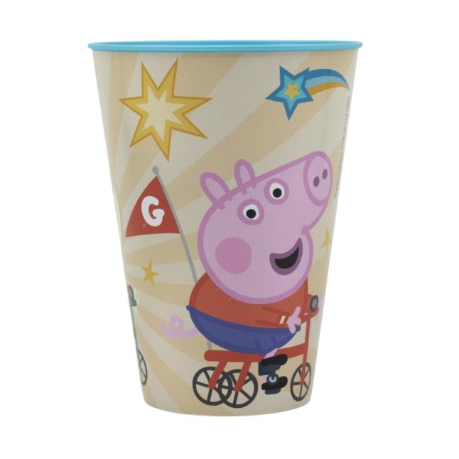 LARGE EASY PP TUMBLER 430 ML PEPPA PIG KINDNESS COUNTS