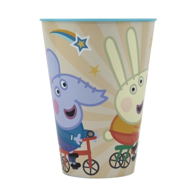 LARGE EASY PP TUMBLER 430 ML PEPPA PIG KINDNESS COUNTS