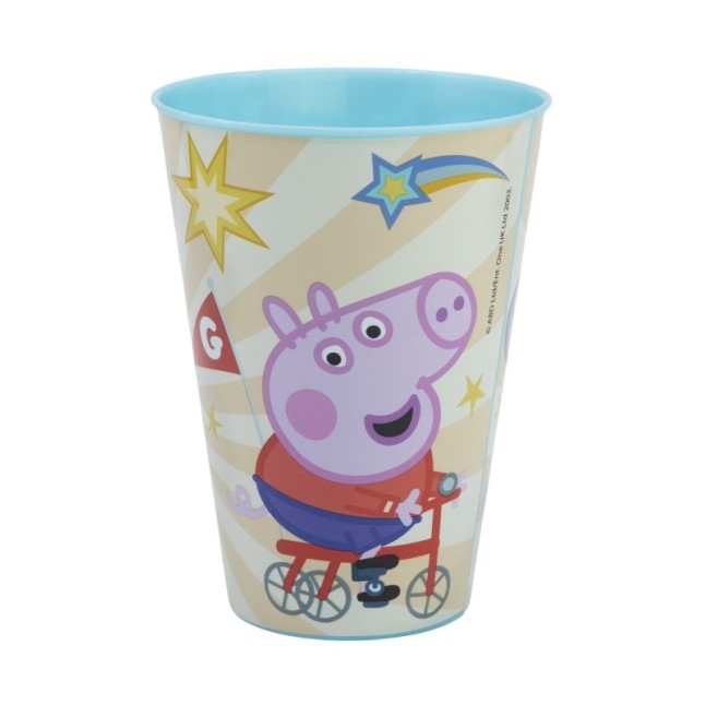 LARGE EASY PP TUMBLER 430 ML PEPPA PIG KINDNESS COUNTS