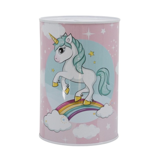 METALLIC MONEY BANK UNICORN