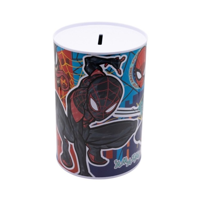 METALLIC MONEY BANK SPIDERMAN MOB RULES