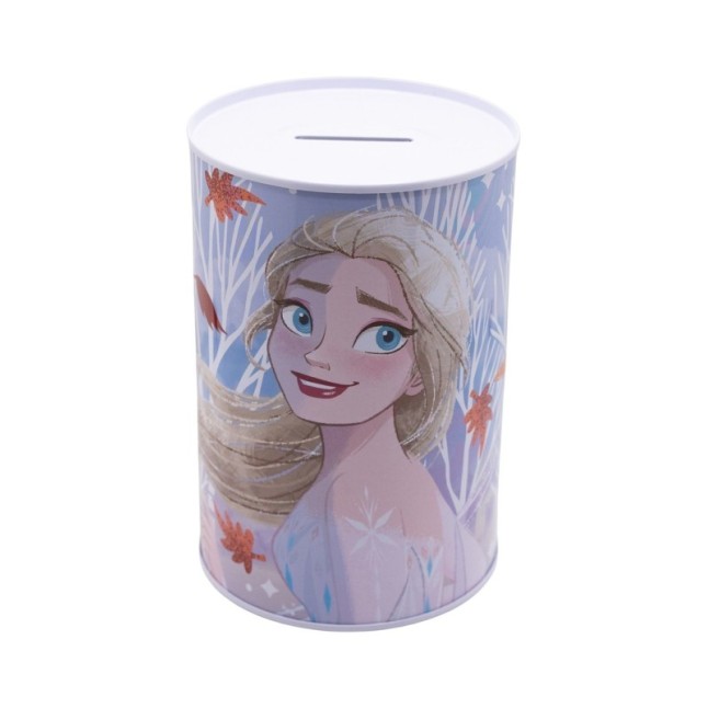 METALLIC MONEY BANK FROZEN AUTUMN LEAVES