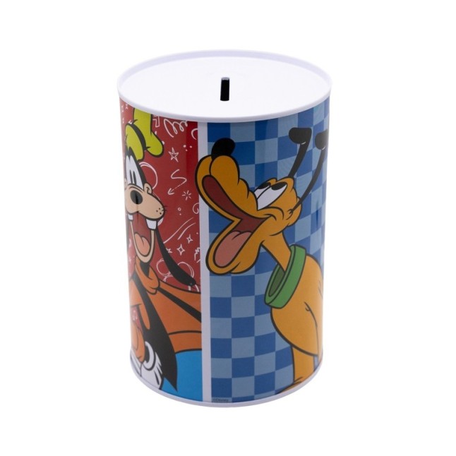 METALLIC MONEY BANK MICKEY HAS FUN