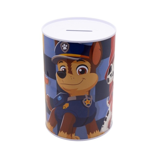 METALLIC MONEY BANK PAW PATROL BOY RESCUE PUPS