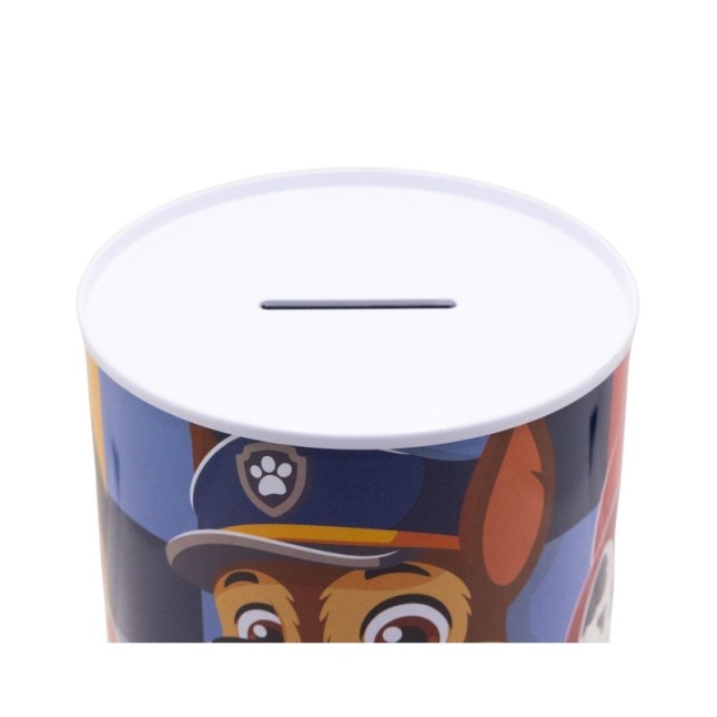 METALLIC MONEY BANK PAW PATROL BOY RESCUE PUPS