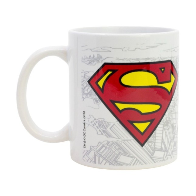 CERAMIC SB MUG 11 OZ IN BOX SUPERMAN CITY