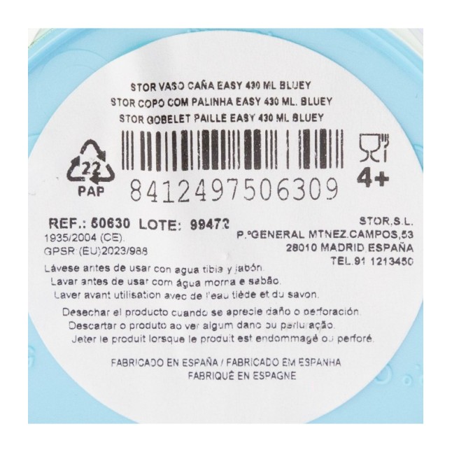 EASY SPORT TUMBLER 430 ML BLUEY